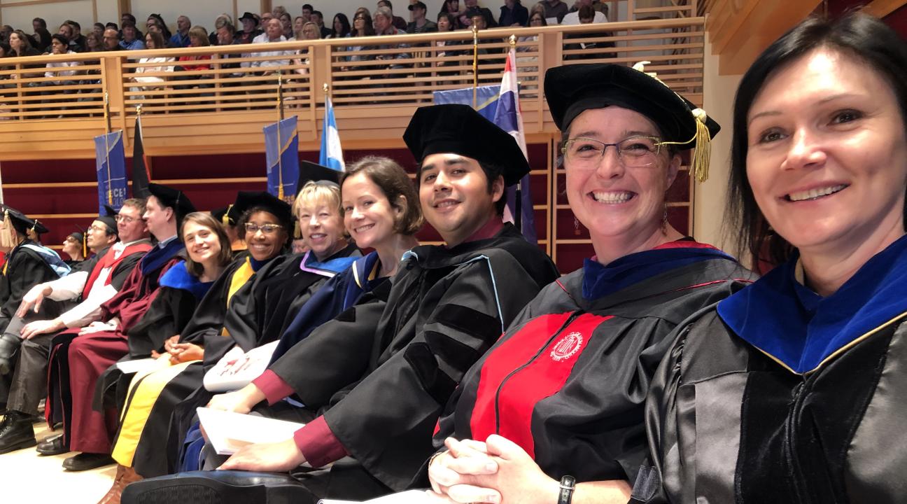 Profs at Graduation