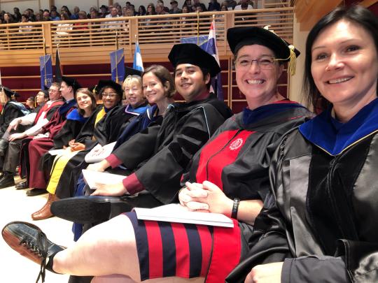 Profs at Graduation